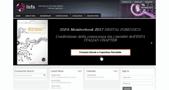 Desktop Screenshot of iisfa.net